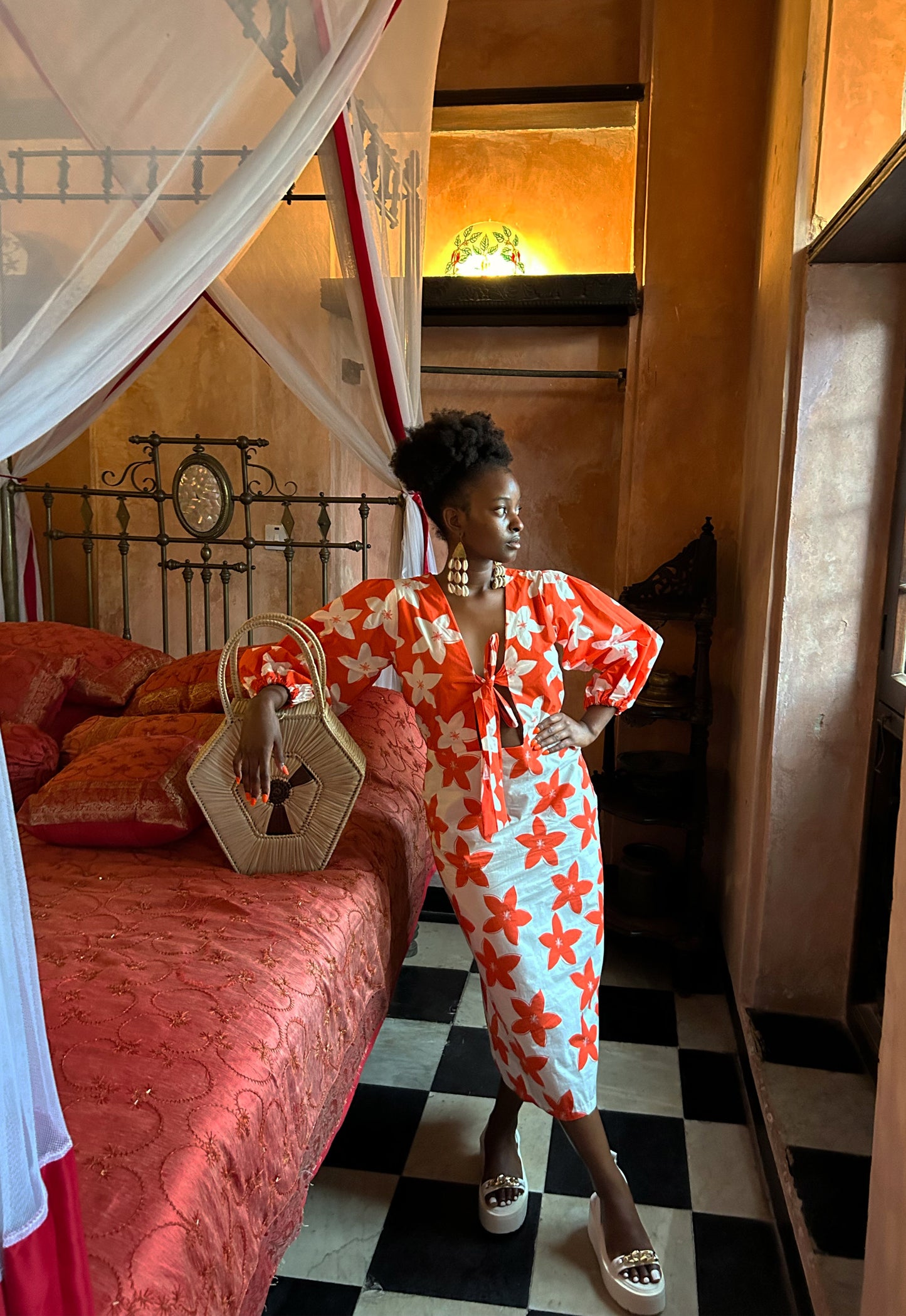 Pili Pili Midi Dress