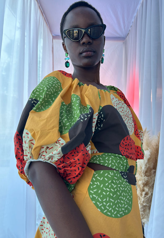 Pili Pili Manga Mini Dress