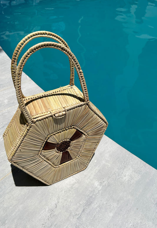 Made In Zanzibar Rattan Bag