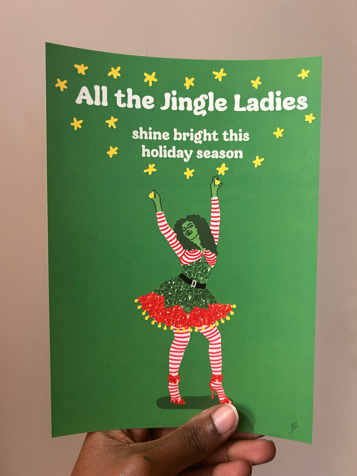 All the Jingle Ladies Christmas Card