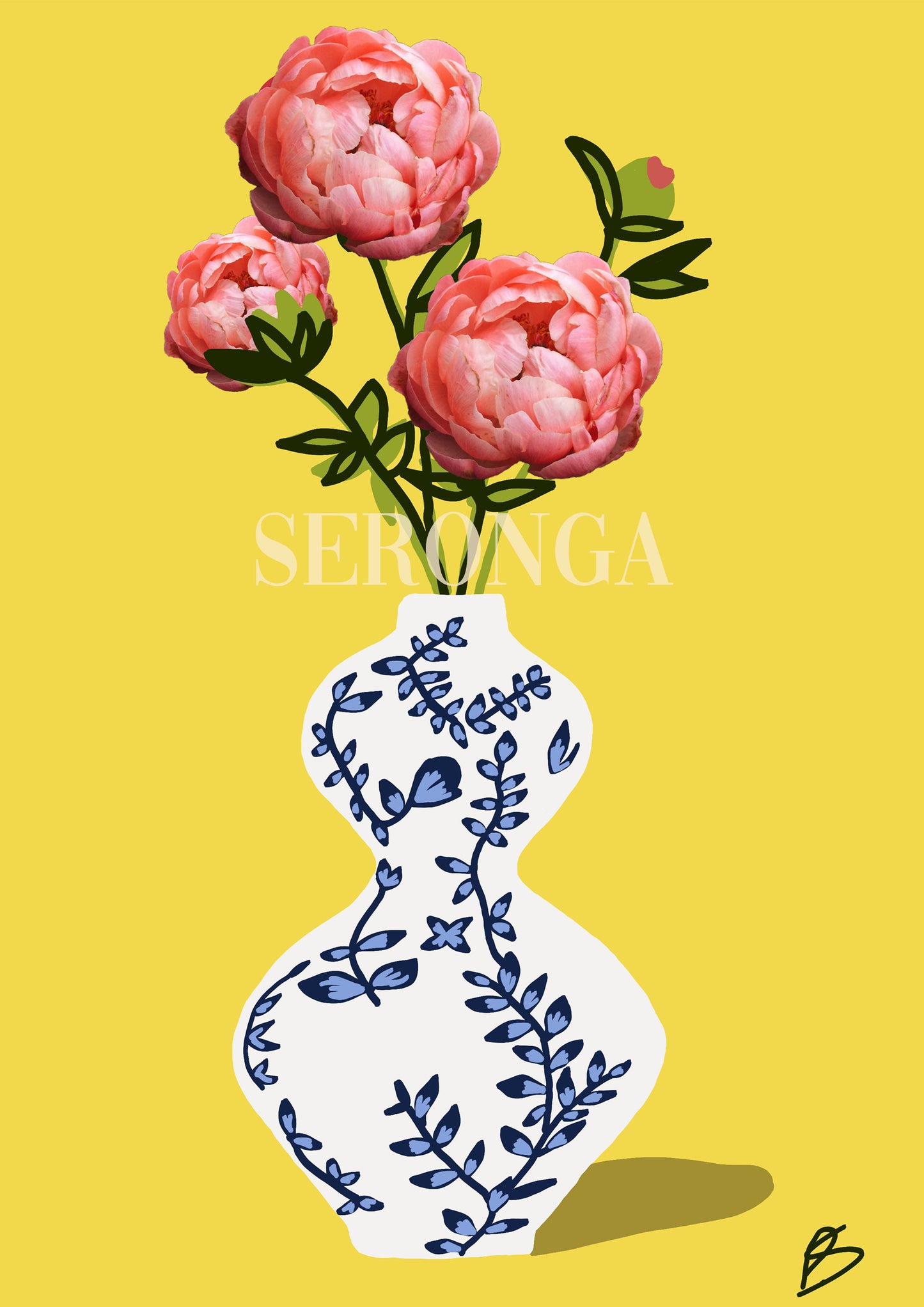 Peonies Illustration