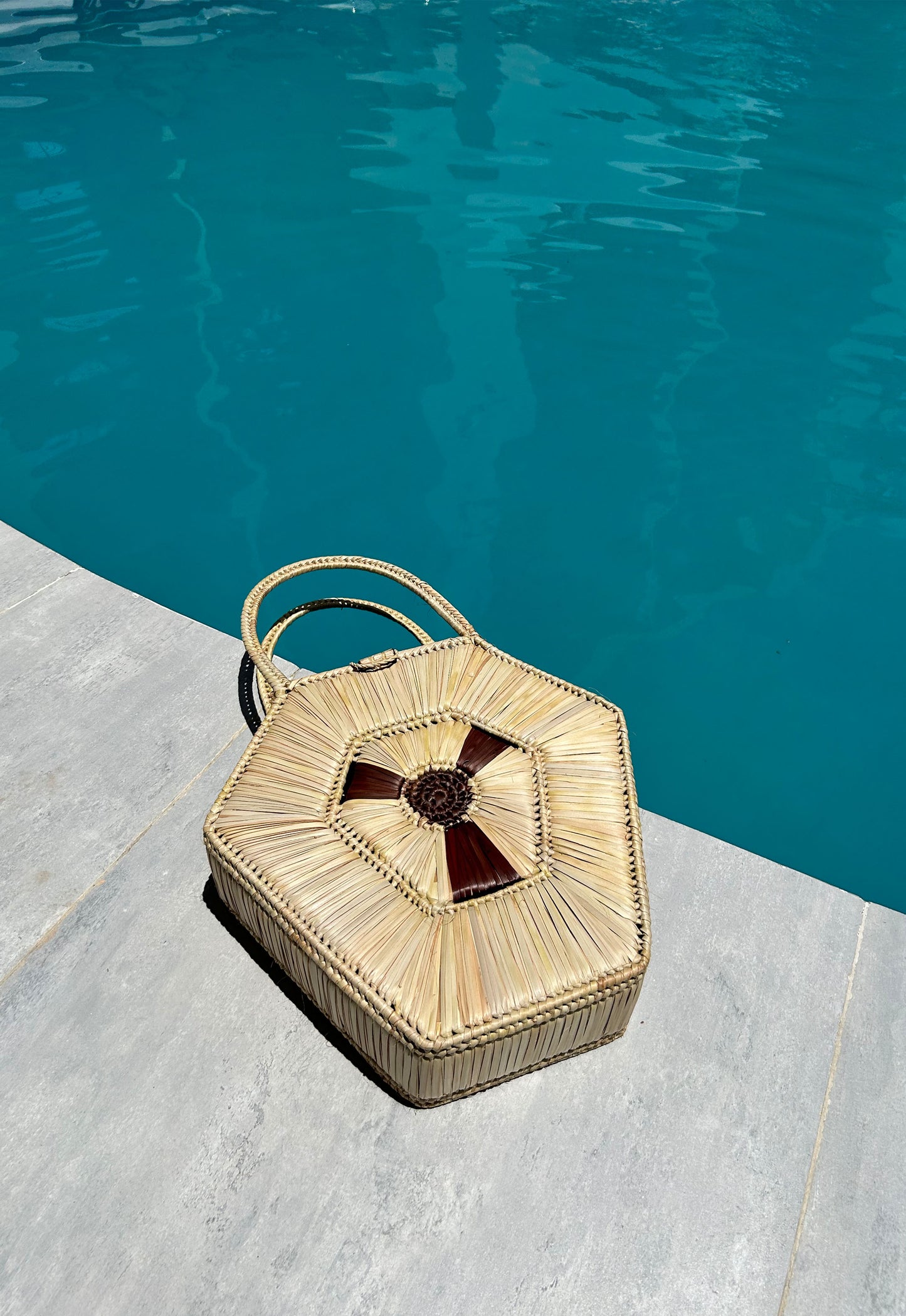 Made In Zanzibar Rattan Bag