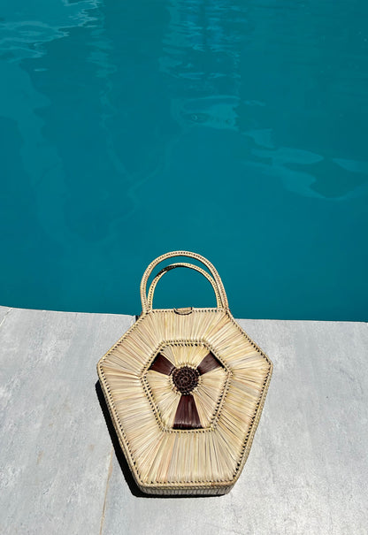 Made In Zanzibar Rattan Bag