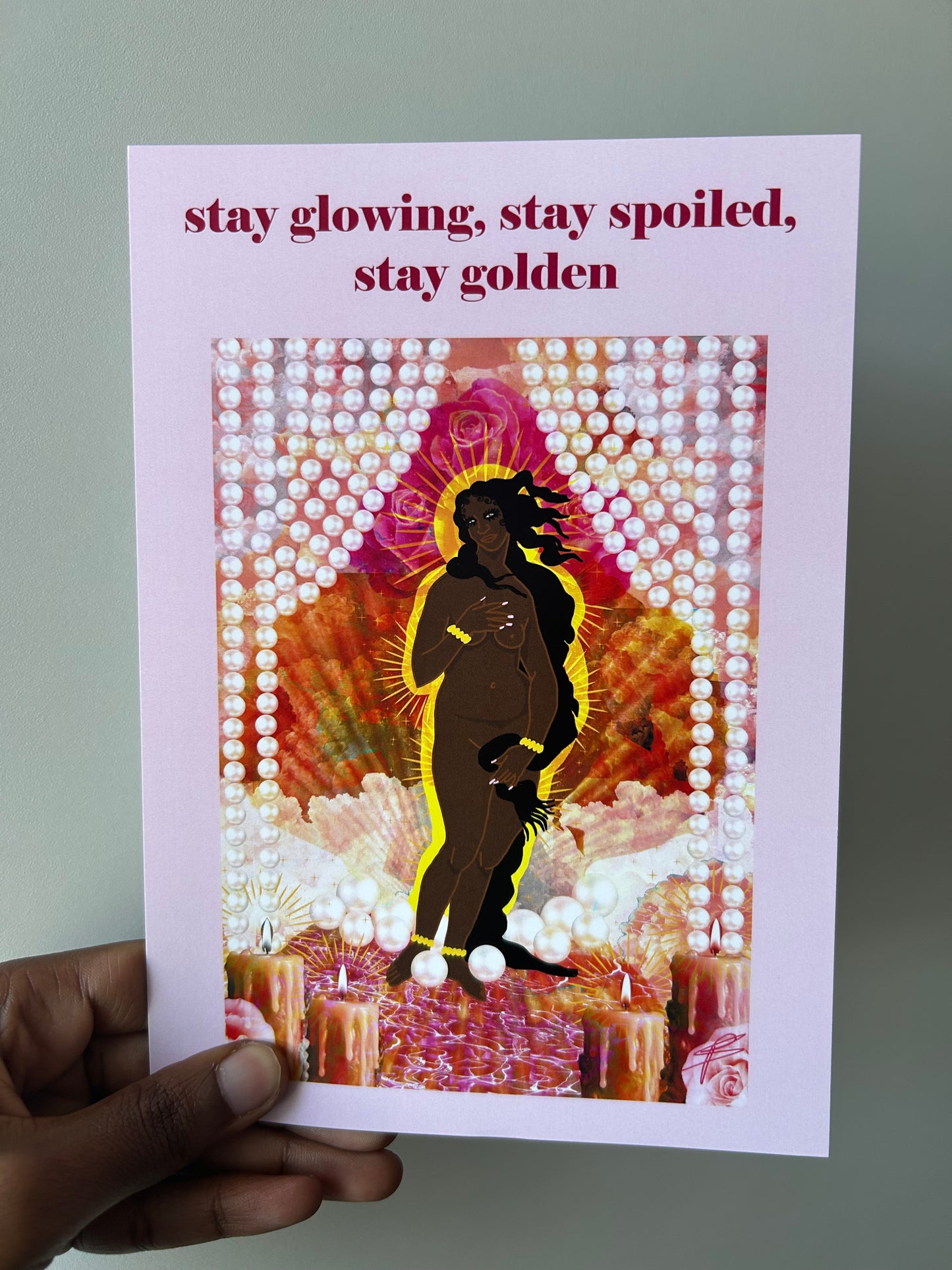 Stay spoiled card