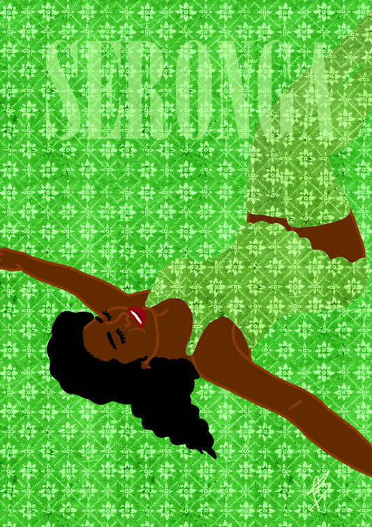 Kiwi Tropics Illustration